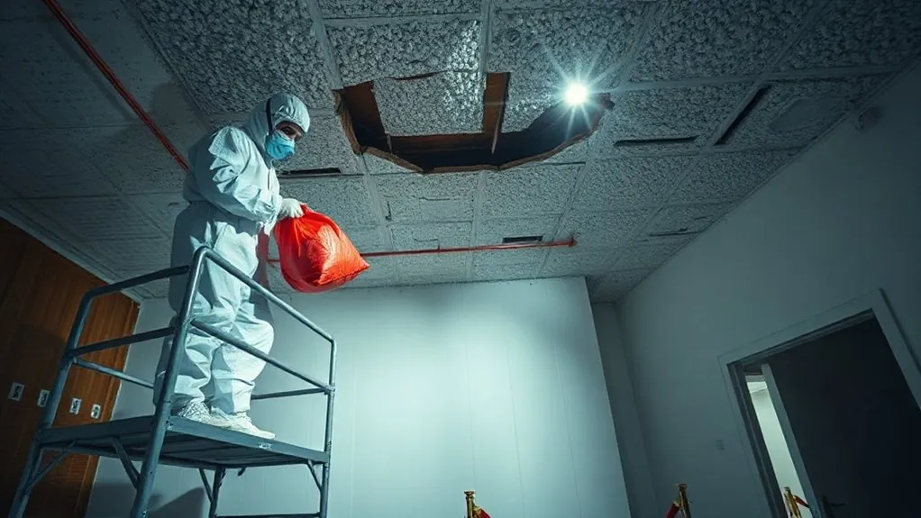 Asbestos Ceiling Removal in Kensal Green — HSE-licensed specialists
