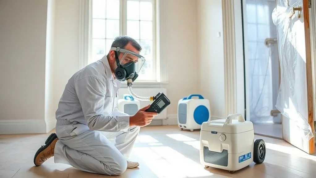 4-Stage Clearance Testing in Kensal Green — HSE-licensed specialists