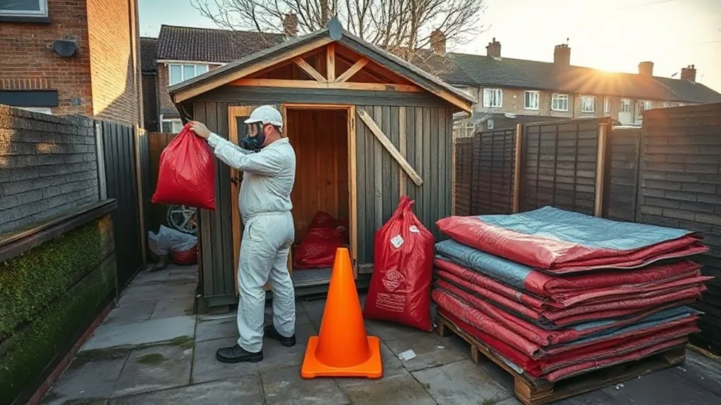 Garage & Shed Roof Removal in Kensal Green — HSE-licensed specialists